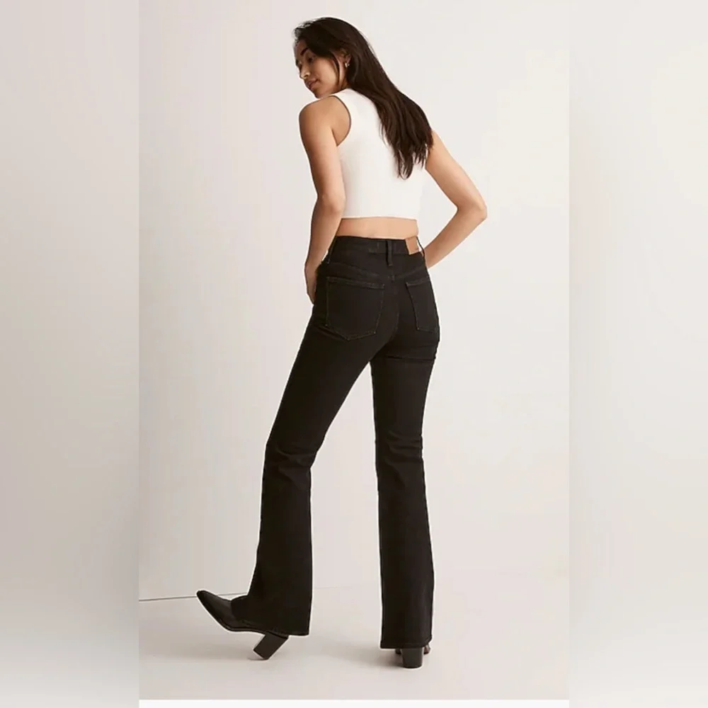 Madewell The Perfect Vintage Flare Jean in Sherborn Wash Size 25 - Picture 2 of 9